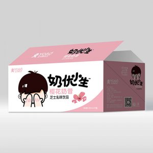 奶优小生樱花奶昔380mlx15瓶