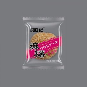洪胜记麻薯拌麻4.8斤箱装草莓味