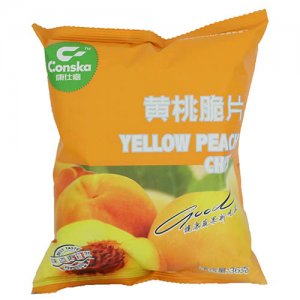 康仕嘉黄桃脆片36g