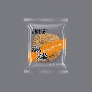 洪胜记麻薯拌麻4.8斤箱装红豆味