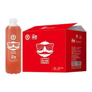 玉川果先生山楂果昔益生菌果汁饮料1.18Lx8瓶