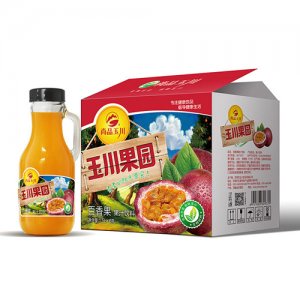尚品玉川手柄百香果汁饮料1.5Lx6瓶