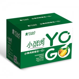 玉果先生小鲜肉菠萝粒果汁饮500mlx15瓶