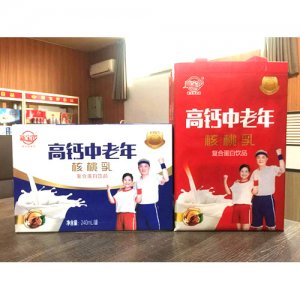新宝锣高钙中老年核桃乳箱装