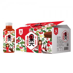尚品玉川果π红枣枸杞果汁饮料500mlx15瓶