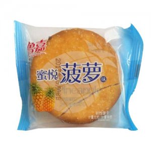 鲁嘉蜜悦菠萝味韧性饼干