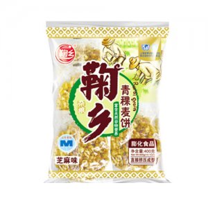 鞠乡青稞麦饼芝麻味