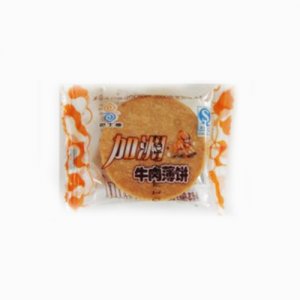 贝士德饼干加洲牛肉薄饼