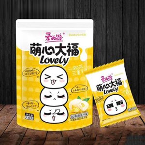爱的路萌心大福青凤梨酸奶味138克