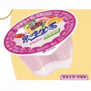 喜童童果味生活草莓味果冻