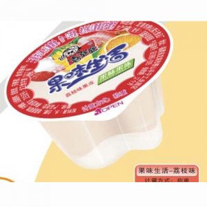 喜童童果味生活荔枝味果冻