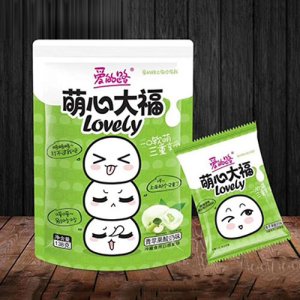 爱的路萌心大福青苹果酸奶味138克