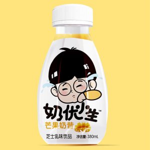 奶优小生芒果奶昔380ml