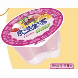 喜童童苹果草莓味果冻