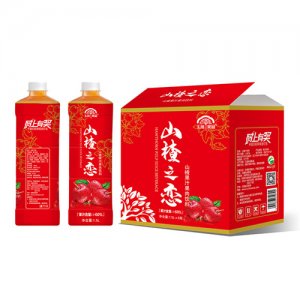 玉川果园山楂果汁饮料1.5Lx6瓶