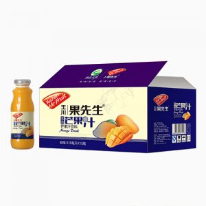 玉川果先生芒果汁饮料318mlx15瓶