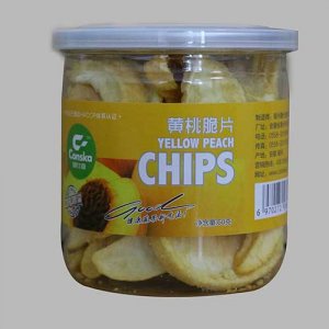 康仕嘉黄桃脆片60g