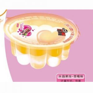 喜童童水晶果冻草莓味