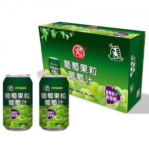 新雨润葡萄粒饮料320ml