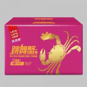 琅琅脆跳舞蟹薯片箱装