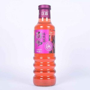 上首刷畅冰杨梅玻璃瓶饮料