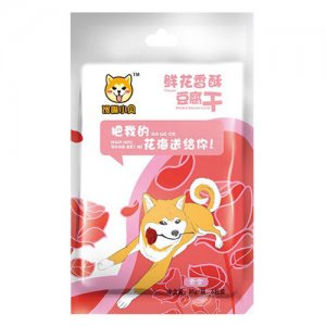 馋嘴小贝鲜花香酥豆腐干85g