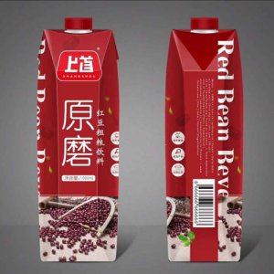 上首钻石包红豆粗粮酸奶饮料1L