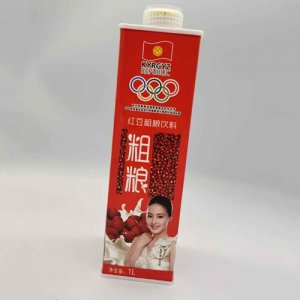 上首方瓶红豆粗粮饮料