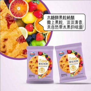 和和园木糖醇果粒桃酥