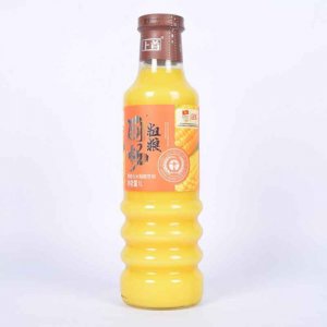 上首刷畅玻璃瓶玉米粗粮酸奶