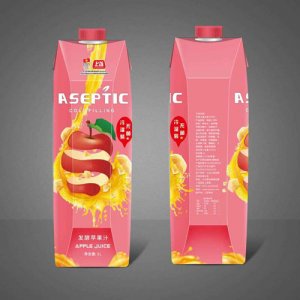 上首钻石包苹果汁果汁饮料1L