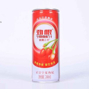 上首宁夏枸杞汁易拉罐饮料240ml