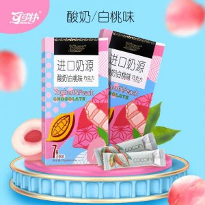可可林进口奶源43克盒装巧克力