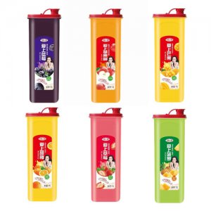 绿山园方杯果肉果味饮品1.5L