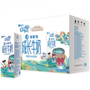 蒙牛未来星儿童成长牛奶佳智型苗条装190ml×15包