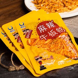 皓月麻辣牛板筋