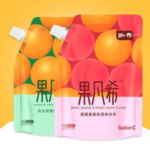 锄禾果凡希甜橙蜜桃味固体饮料