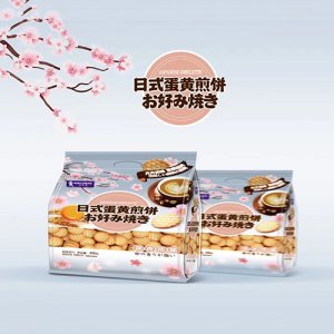 波罗客日式蛋黄煎饼408g