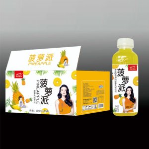 中奥饮品菠萝派菠萝风味饮料500mlx15瓶