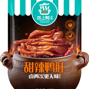 恋上鸭甜辣鸭肚65g