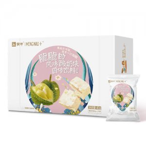 蒙牛脆脆的风味酸奶块榴莲味固体饮料4G×10袋