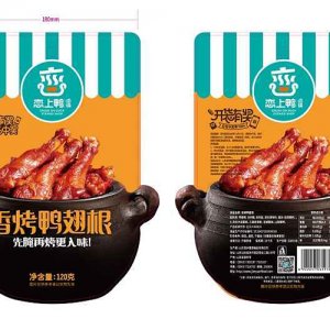 恋上鸭香烤鸭翅根120g