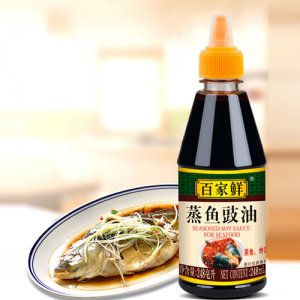 百家鲜蒸鱼豉油248ml