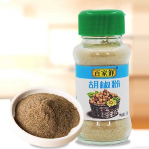百家鲜胡椒粉75g