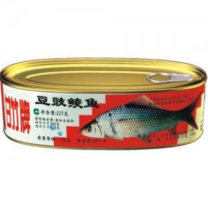 甘竹牌白标豆豉鲮鱼罐头