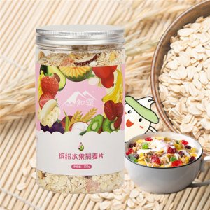 知粟缤纷水果燕麦片300g