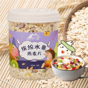 知粟缤纷水果燕麦片420g