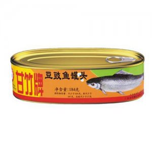 甘竹牌豆豉鱼罐头