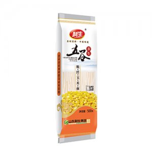 利生五谷养生玉米挂面500g