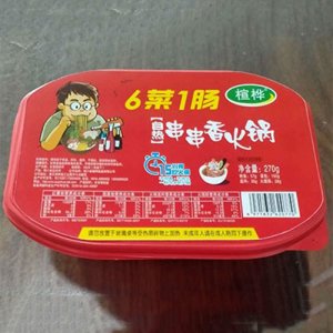 楦桦自热火锅六菜一肠270g